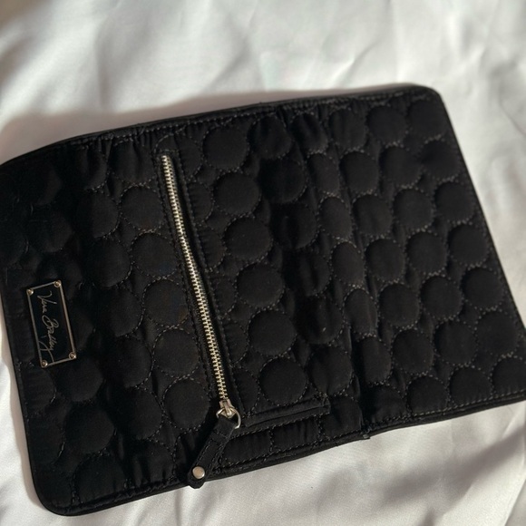 Vera Bradley Black Quilted Wallet - Picture 10 of 12